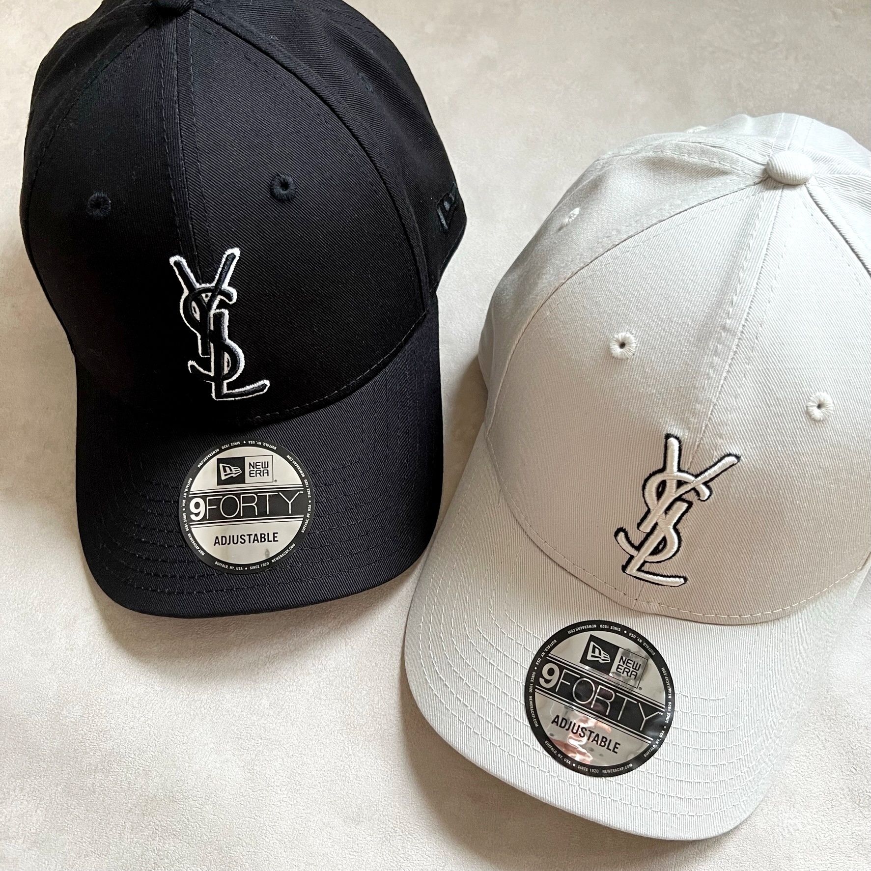 国内発送】Saint Laurent ×NEW ERA コラボ YSL CAP 帽子 (Saint