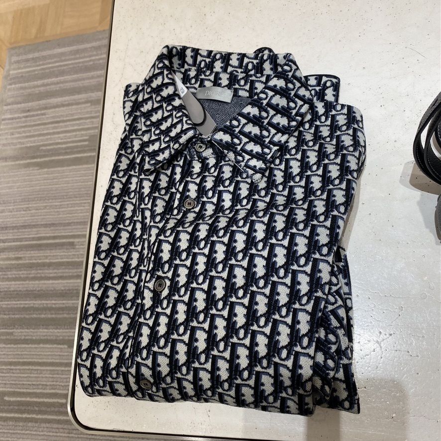 【すぐ届く】 DIOR ディオール オブリーク オーバーシャツ すぐ届く国内発送】DIOR オブリーク オーバーシャツ