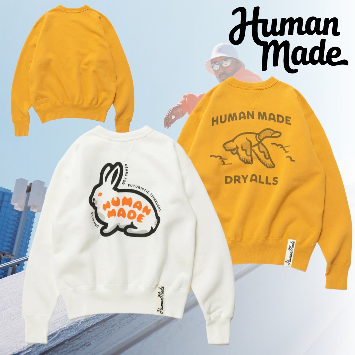 HUMAN MADE クルーネックスウェットトレーナー www.krzysztofbialy.com