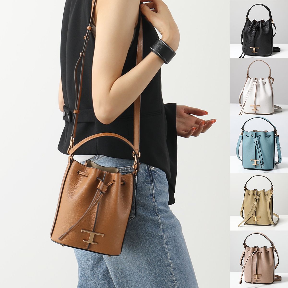 TODS バッグ TSA SECCHIELLO MICRO タイムレス XBWTSAQ0000Q8E (TOD'S