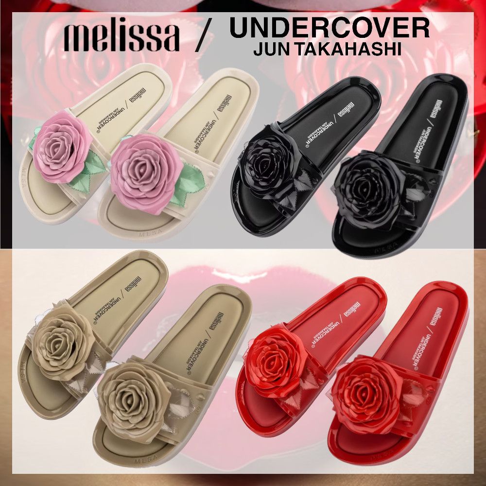 UNDERCOVER】MELISSA + UNDERCOVER ROSE BEACH SLIDE SANDAL ...