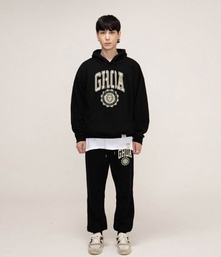 【GRAVER】23SS★ GROA Logo Classic Heart Sweat Jogger Pants Designer fashion, Seoul-fully created | W Concept