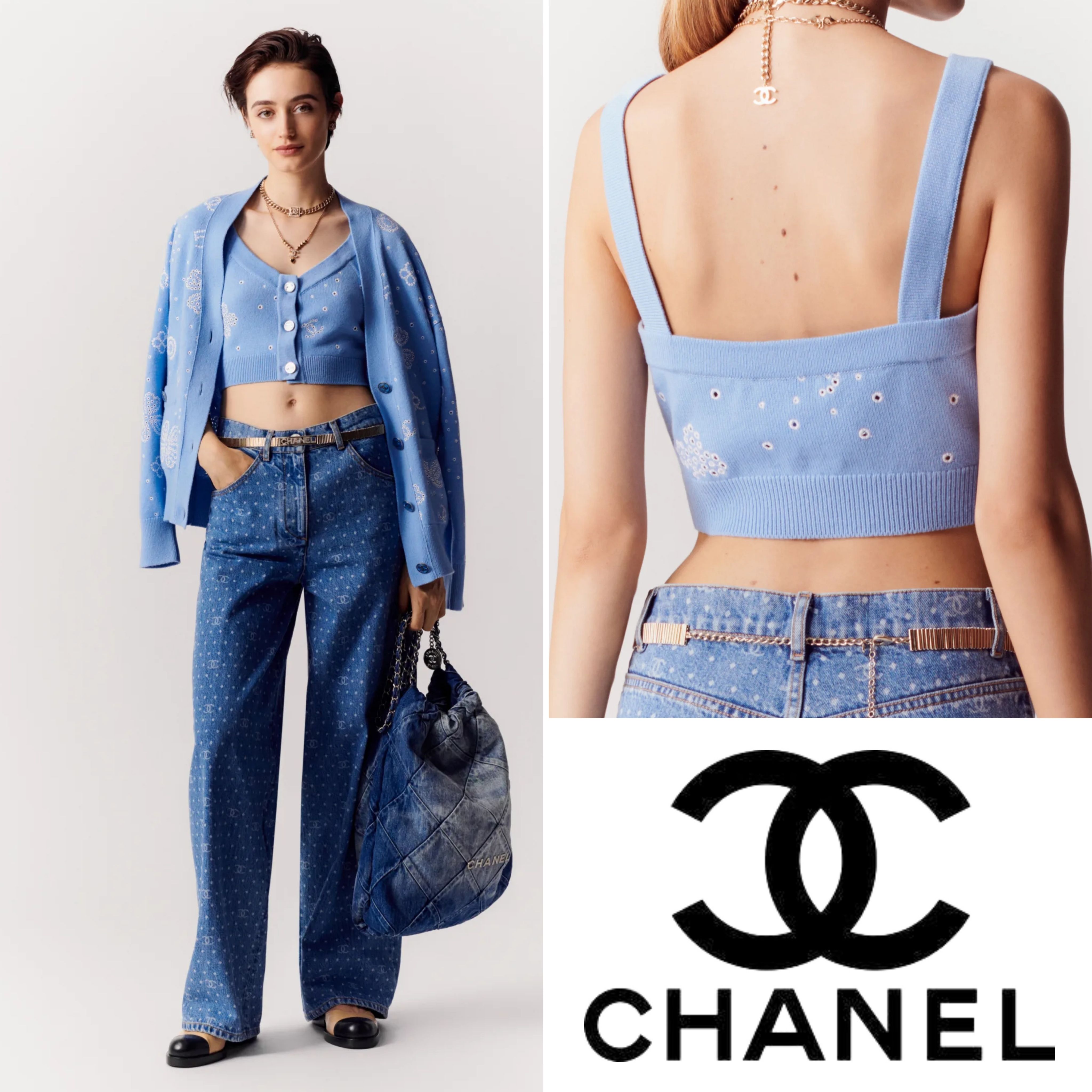 CHANEL 2023ss デニム 34