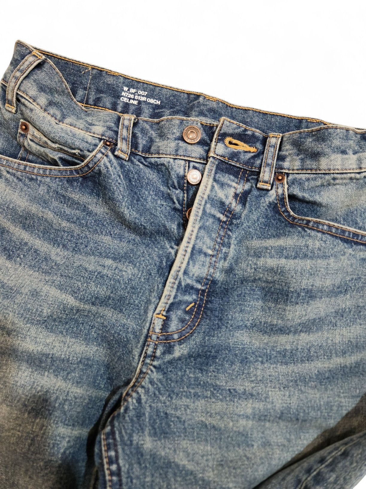 CELINE | POLLY JEANS IN CRYSTAL RINSE DENIM デニムジーンズ CELINE | POLLY JEANS IN CRYSTAL RINSE DENIM デニムジーンズ