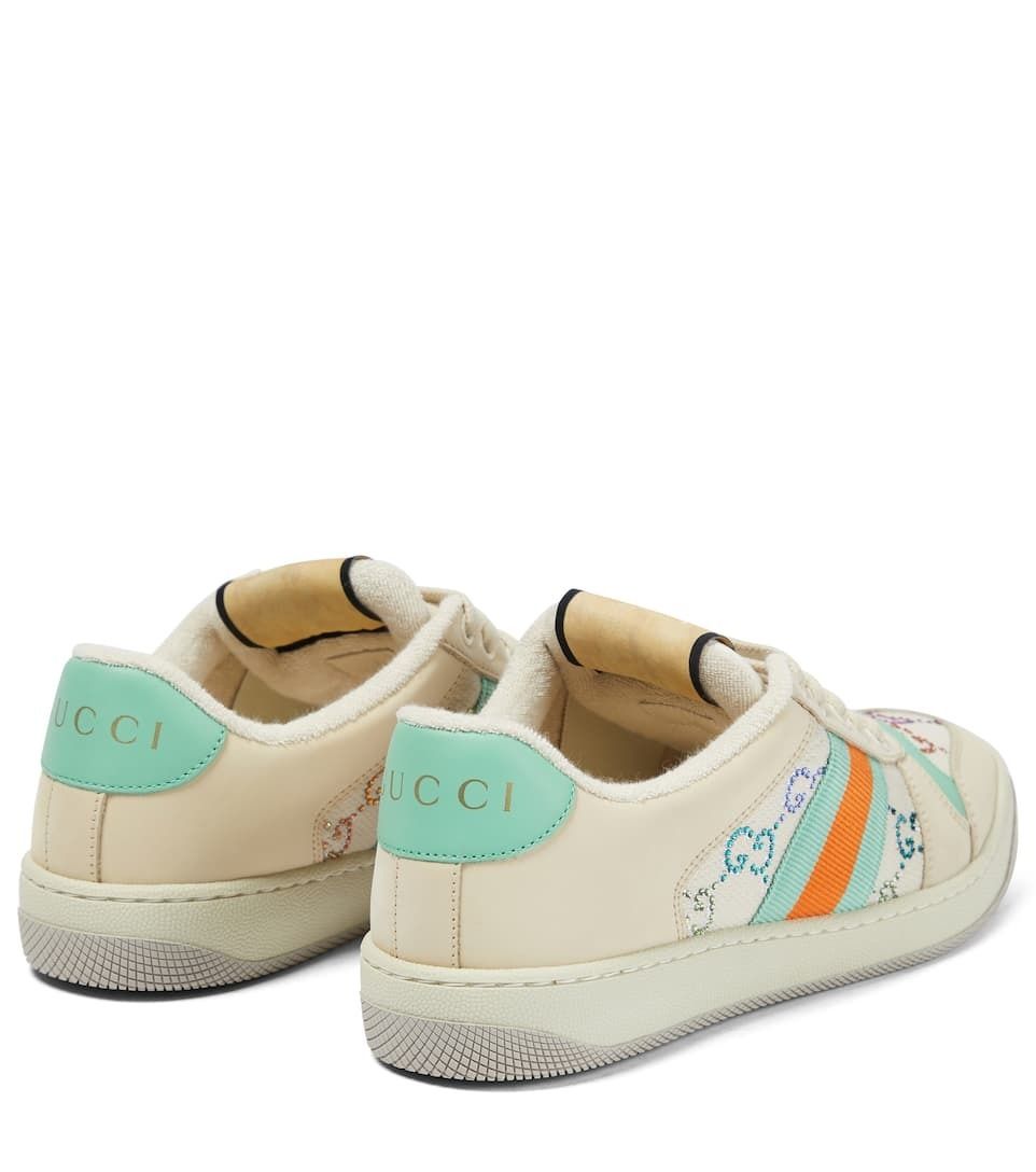 VIP価格！【GUCCI】スクリーナー スニーカー GUCCI◇スクリーナーウェブストライプメンズスニーカー/UK7
