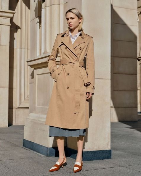 アクアスキュータム Signature Trench Coat トレンチコート 4色