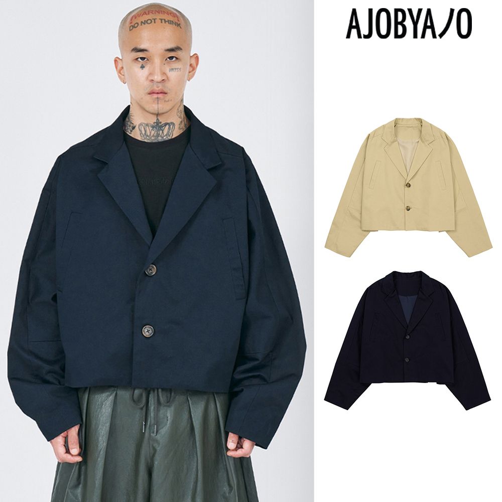 【AJO AJOBYAJO】23SS★ Batwing Cotton Short Jacket AJO AJOBYAJO】23SS☆ Batwing Cotton Short Jacket (AJO