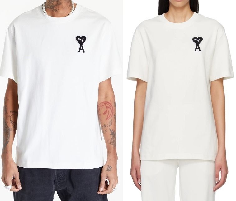 PUMA x AMI PARIS T ユニセックス Tシャツ (AMI PARIS/Tシャツ