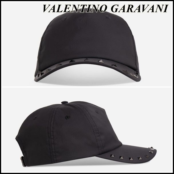 関税込】人気◇VALENTINO GARAVANI◇ロックスタッズ キャップ