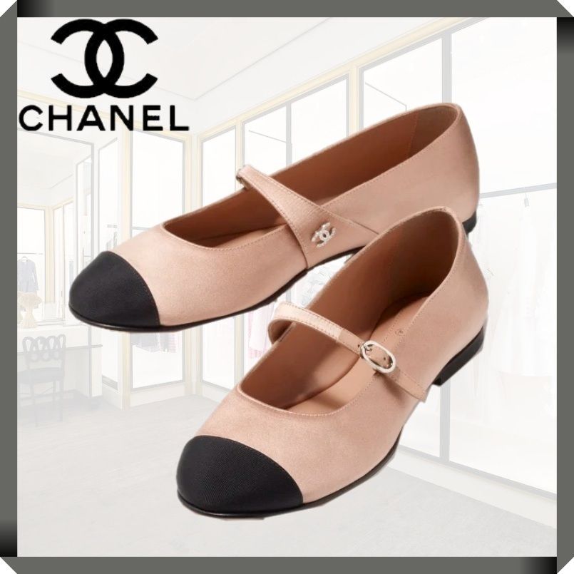 23P☆上品カラーの新作】CHANEL メリージェーン パンプス (CHANEL