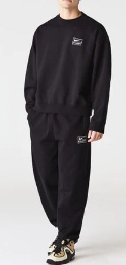 国内発送【STUSSY & NIKE】Fleece Crew & Pants / セットアップ