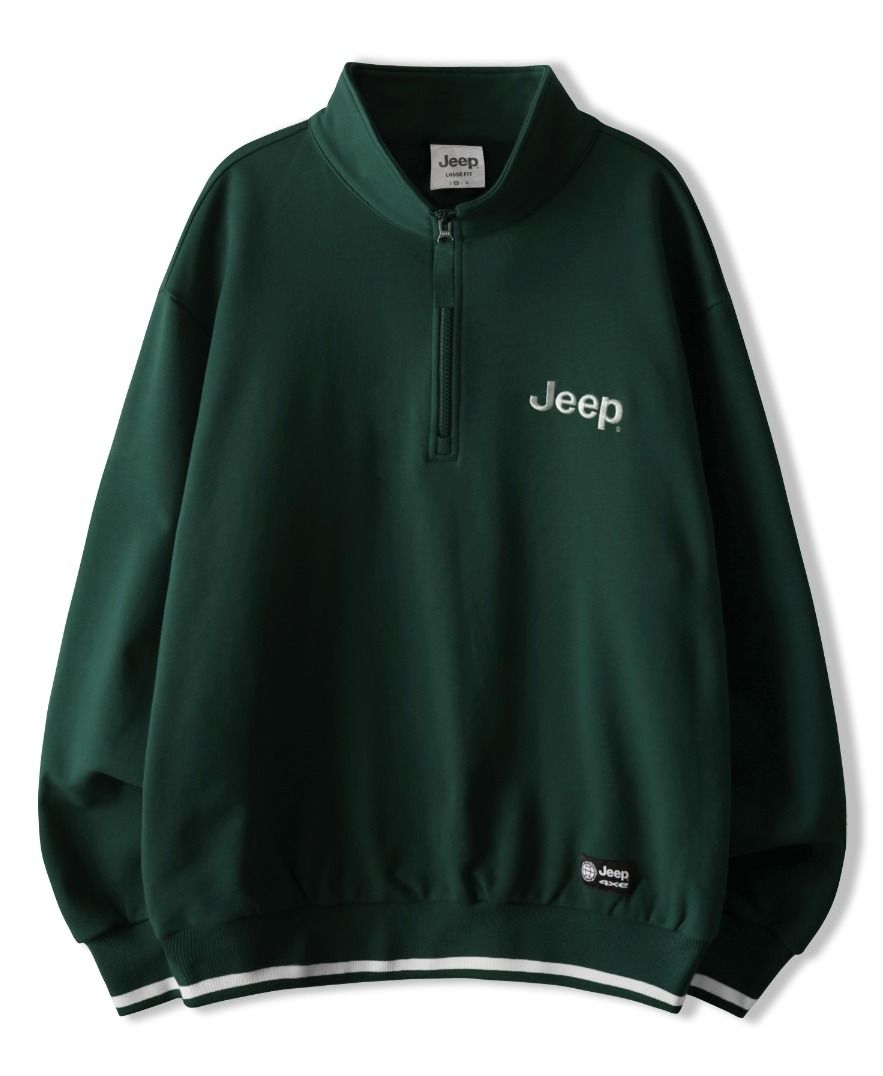 ★送料・関税込★JEEP★A1 YOKO Half Zip-Up Sweat★スウェット ☆送料・関税込☆JEEP☆A1 YOKO Half Zip-Up Sweat☆スウェット