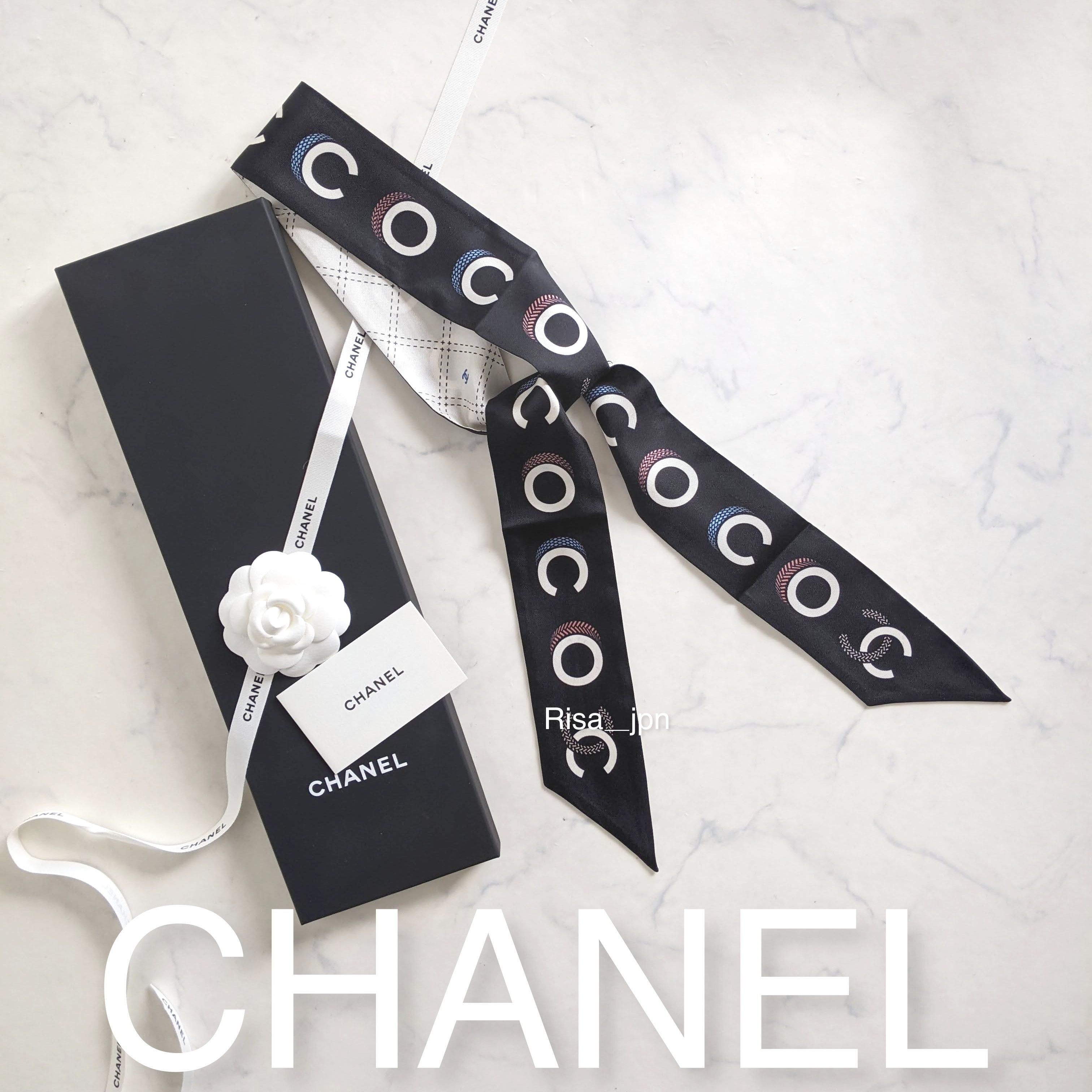 CHANEL ツイリー スカーフ ヘアバンド (CHANEL/スカーフ) 92244223 ...