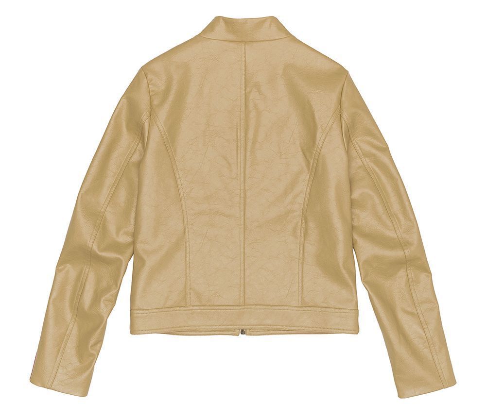 BADEE☆韓国☆新作☆ Low Rider Faux-Leather Jacket /追跡あり