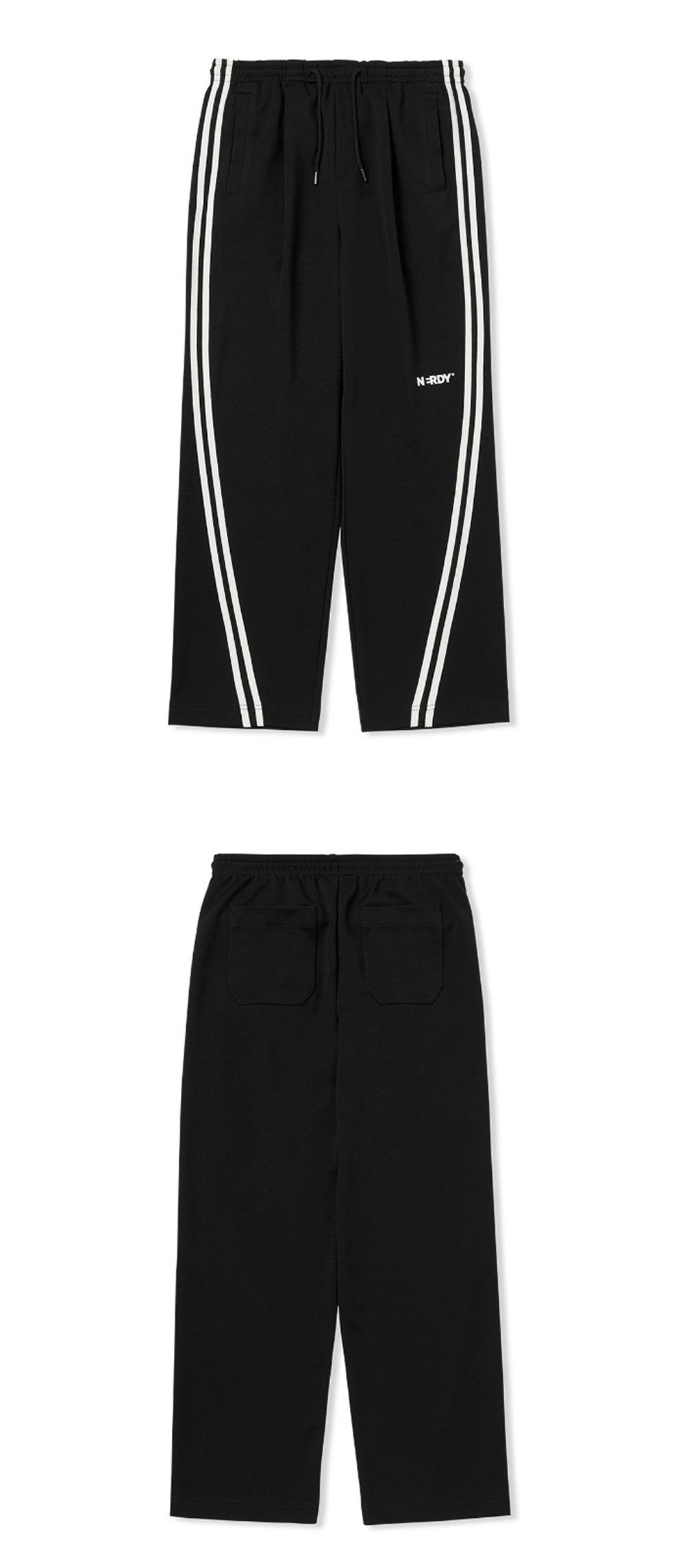 ノルディ☆新作 CURVED WIDE TRACK PANTS ワイドトラックパンツ