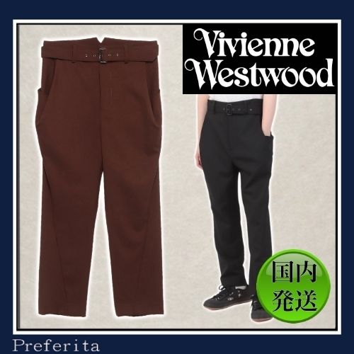 Vivienne Westwood】 NEWクレイジー ベルトトラウザー パンツ Vivienne Westwood】 NEWクレイジー ベルトトラウザー パンツ