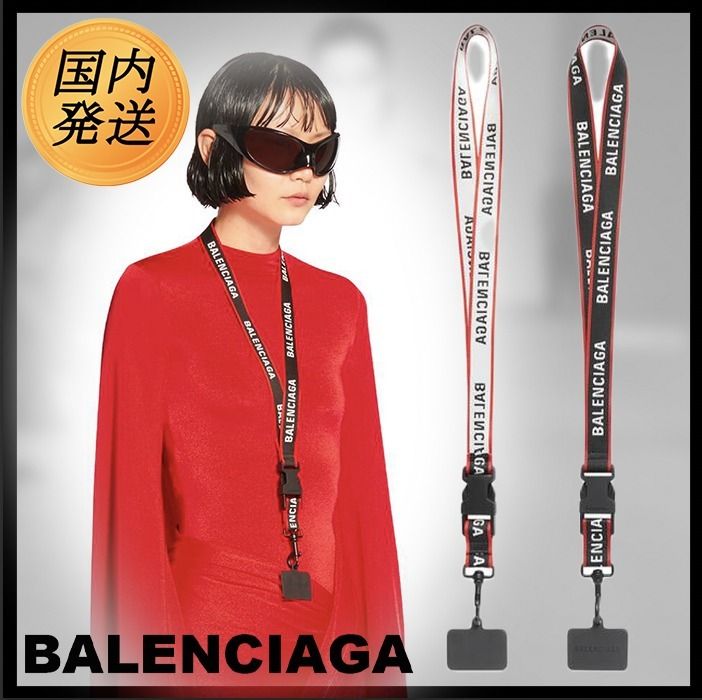 BALENCIAGA Balenciaga バレンシアガ ポリエステル ロゴ PHONE