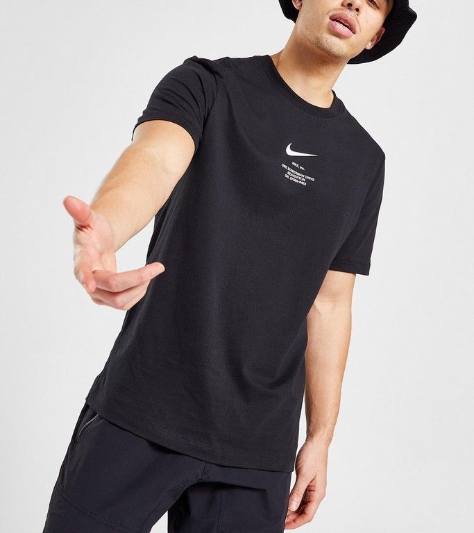 Nike*BIG SWOOSH TEE コットン ビッグTシャツ*送料込 Nike Big Swoosh Tee ナイキ ロゴ Tシャツ 関税送料込 (Nike/T
