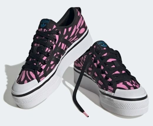 アニマル柄アディダスレディースオリジナルNIZZA PLATFORM SHOES