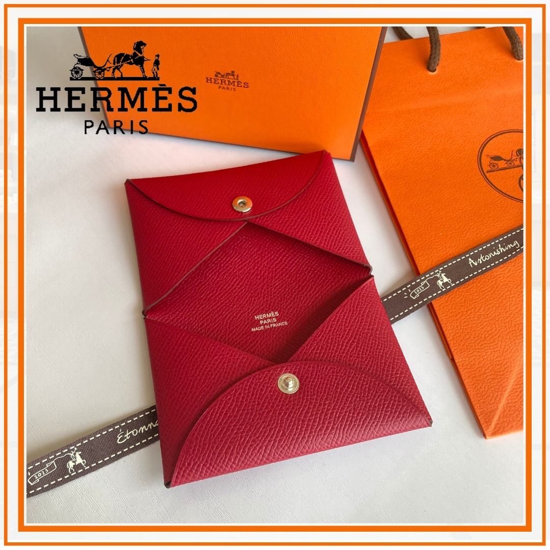 エルメス 名刺入れ【フランス直営店】カルヴィ Calvi (HERMES/カード