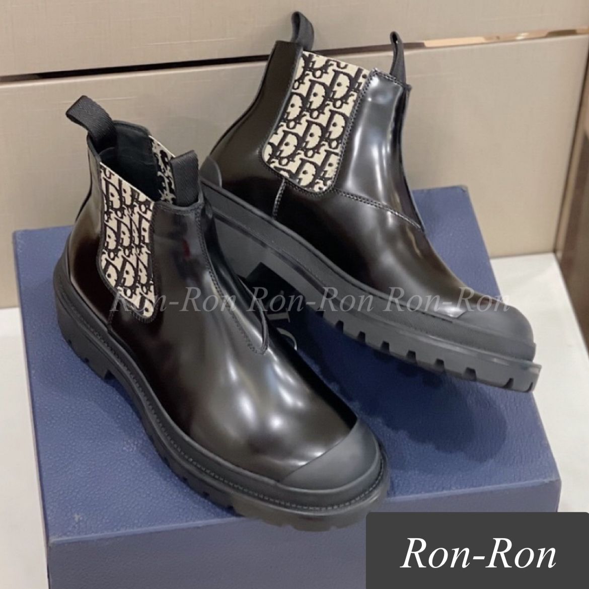 スタイルアップ☆】DIOR EXPLORER チェルシーブーツ レザー (Dior