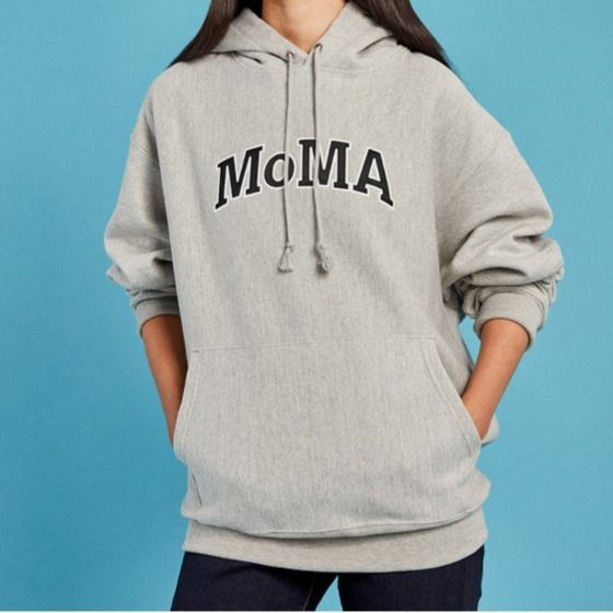 Champion フーディー MoMA Edition グリーン S(S グリーン