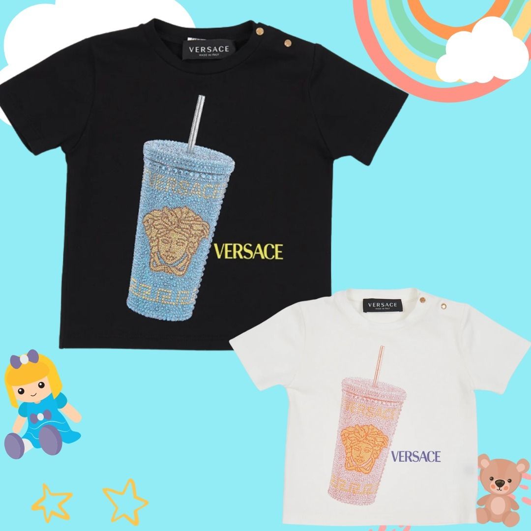 ヴェルサーチェ☆Baby☆ ボトル メデューサTシャツ (12M-3)2色