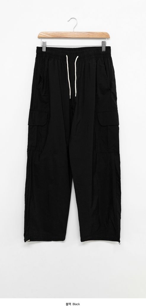 【BAON】[unisex] Jutanin string cargo pants BAON】[unisex] Jutanin string cargo pants (BAON/パンツ