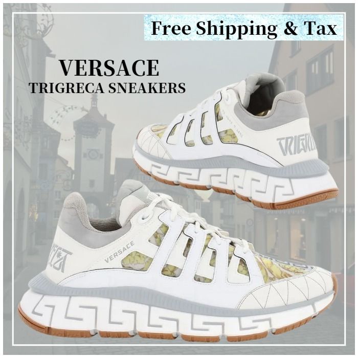 ☆ヴェルサーチ☆Versace☆スニーカー☆40☆トライグレカ☆-