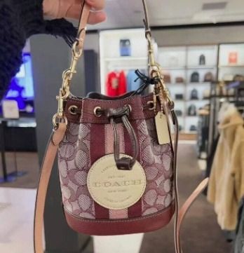 COACH コーチ ミニデンプシーバケットバッグ ミニショルダーバッグ