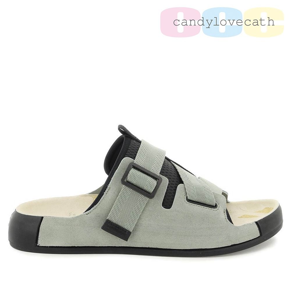 STONE ISLAND SHADOW PROJECT Tape Sandals Slides for Men (STONE
