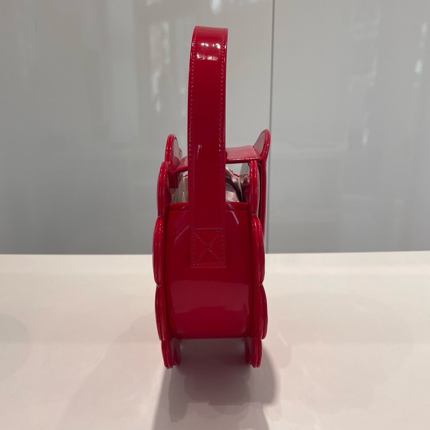 COMMEdesGARCONSコムデギャルソンガールフラワーエナメルバッグ COMMEdesGARCONSコムデギャルソンガールフラワーエナメルバッグ