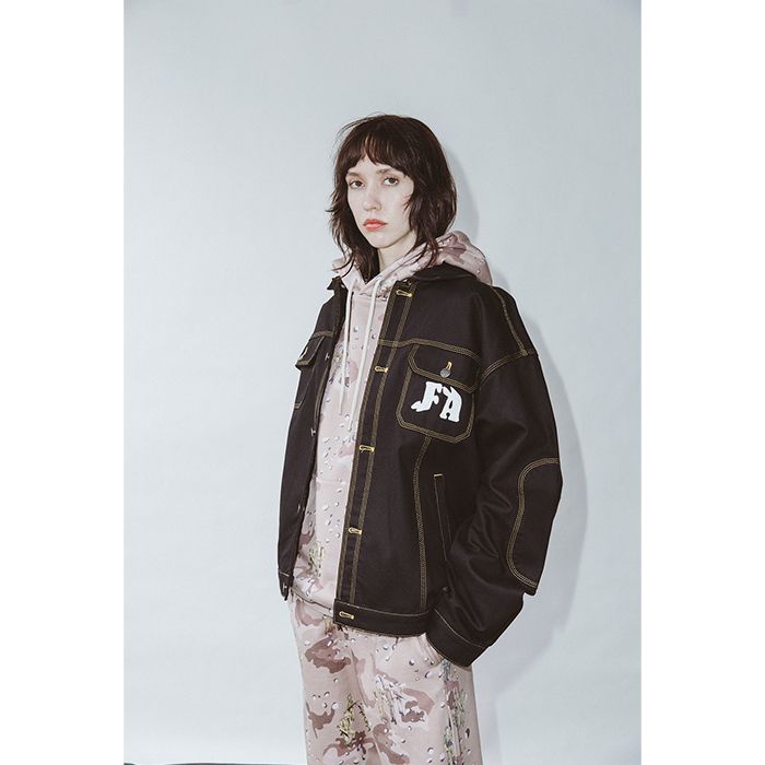 関税込】Fucking Awesome☆ツインスカルトラッカージャケット (Fucking