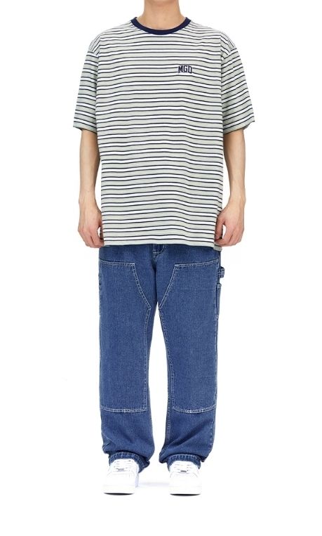 mahagrid】23SS☆ MGD STRIPED TEE (mahagrid/Tシャツ