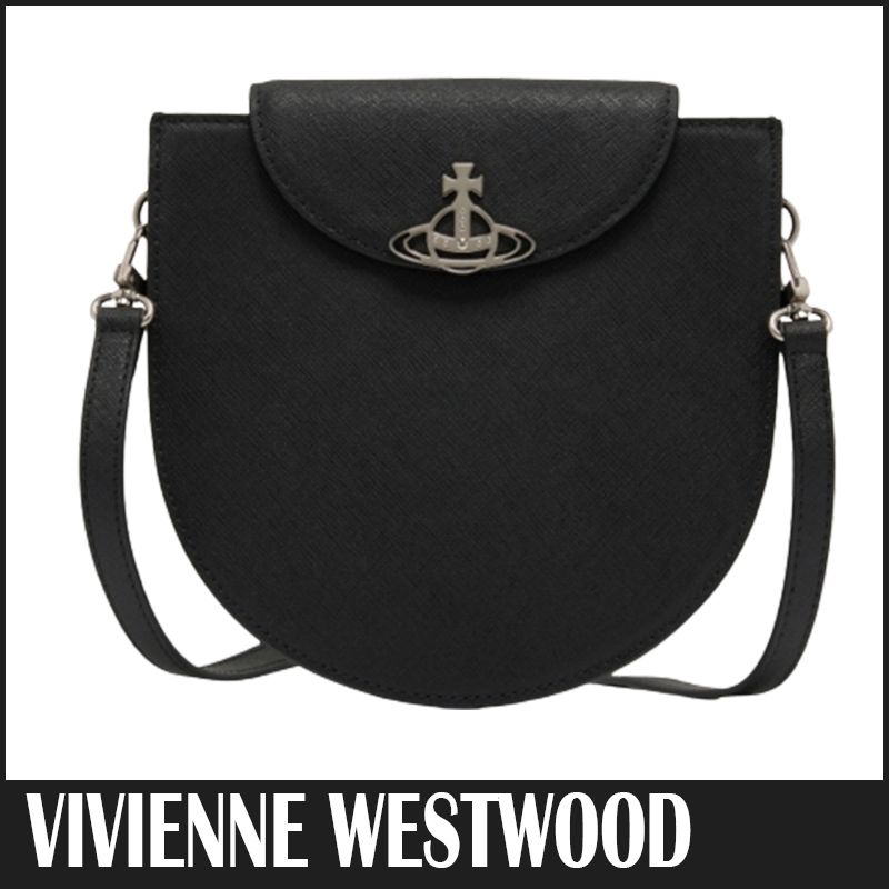 ショルダーバッグ・ポシェット VIVIENNE WESTWOOD Crossbody bags 47030006WS000D G402 ☆送料関税込☆Vivienne Westwood ハーフムーン クロスバッグ