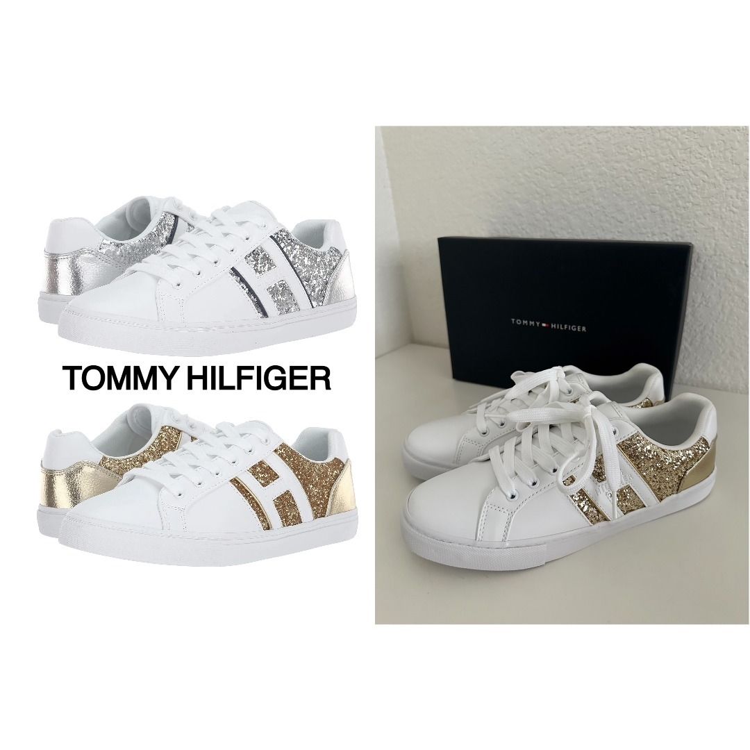 日本未入荷☆Tommy Hilfiger☆グリッタースニーカー Lemii