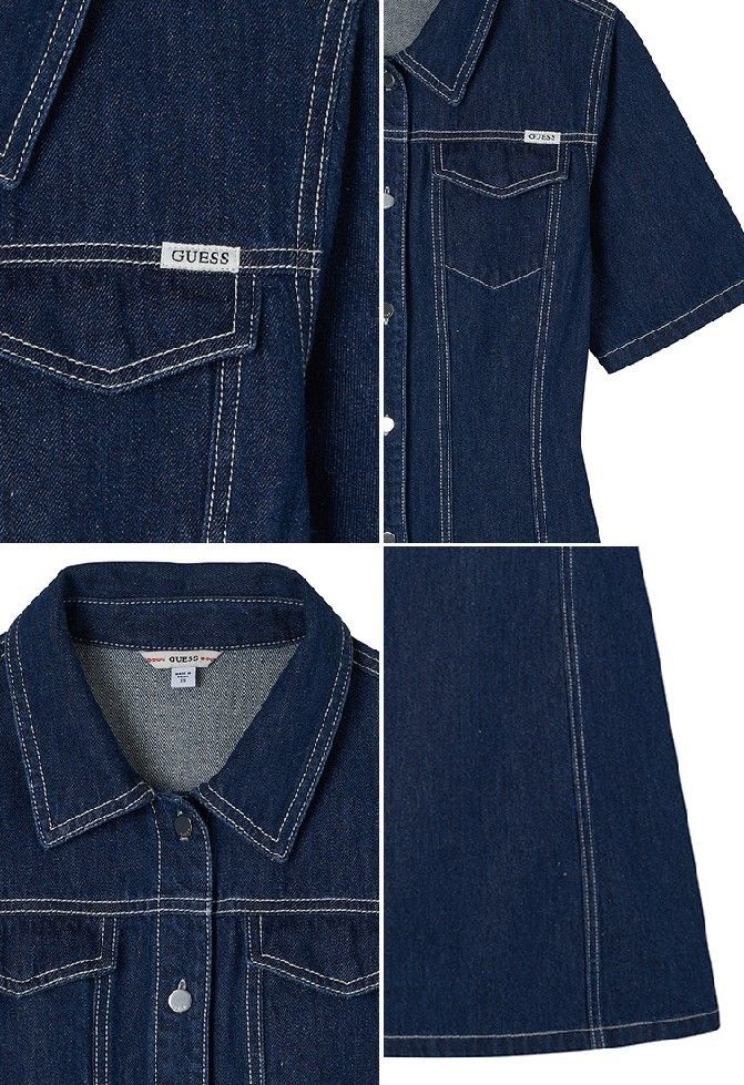 GUESS｜GUESS デニム ワンピース (W)GUESS Originals Denim