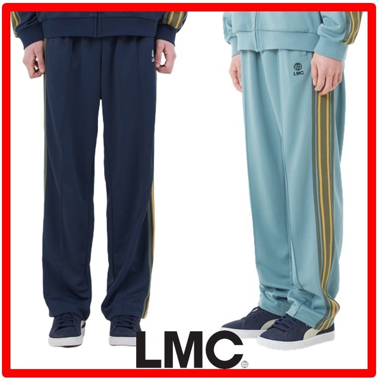 ☆23SS☆【LMC】☆SIDE STRIPED JERSEY TRACK PANT.S☆関税込