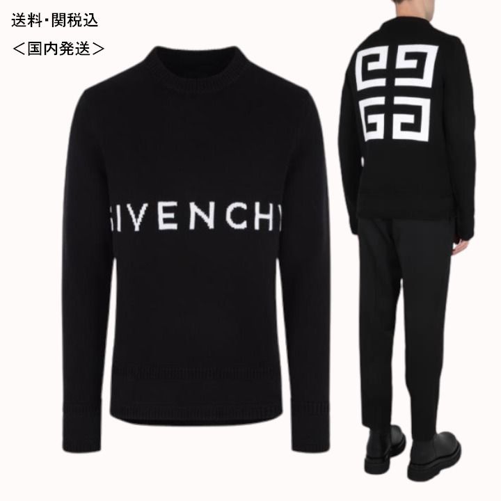 GIVENCHY ジバンシィ 20SS ウール ロゴ クルーネック サマー