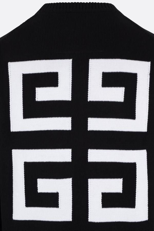 GIVENCHY☆キッズ 4Gコットンセーター ブラック ☆関税込☆GIVENCHY☆ジバンシィ 4G コットン セーター