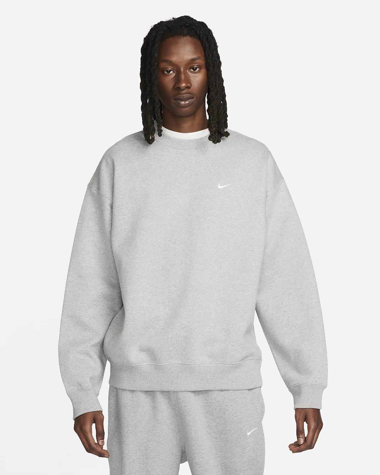 【NIKE】関送込/ナイキ Solo Swoosh/フリースクルー/スウェット ◇NIKE◇Solo Swoosh フリースクルースウェット&パンツ (Nike