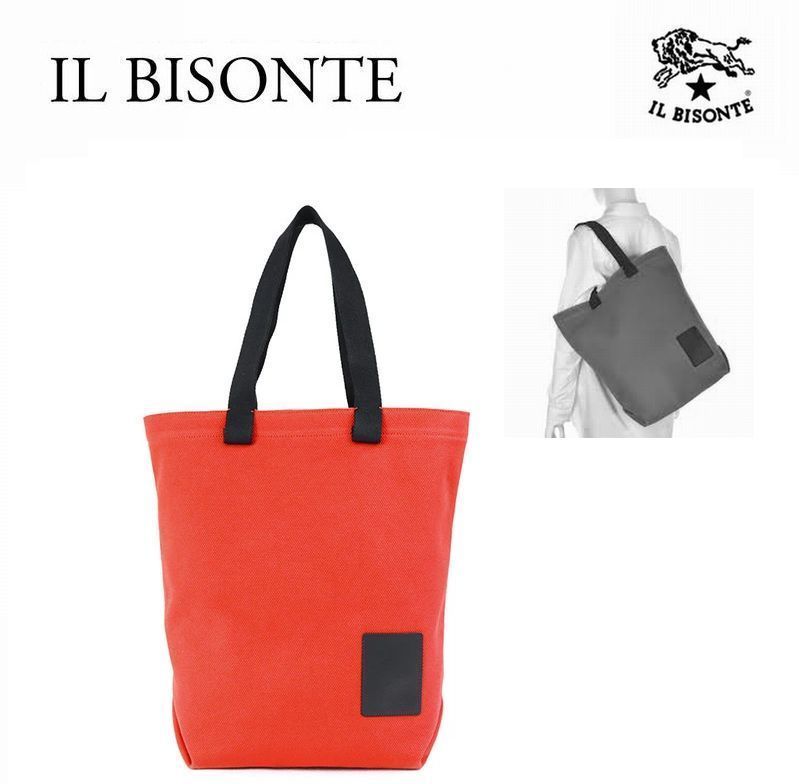 ★IL BISONTE★ メンズ レディース トートバッグ キャンバス ☆IL BISONTE☆ メンズ レディース トートバッグ キャンバス (IL