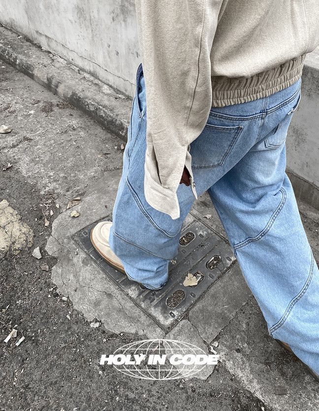 デニム・ジーパン No.0039 wave pattern denim PT No.0039 wave pattern denim PT (HOLY IN CODE/デニム・ジーパン