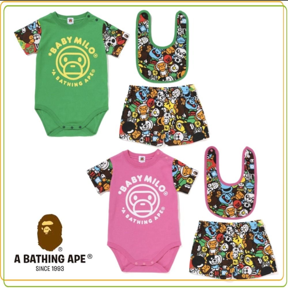 bape ベビー　ロンパース　80