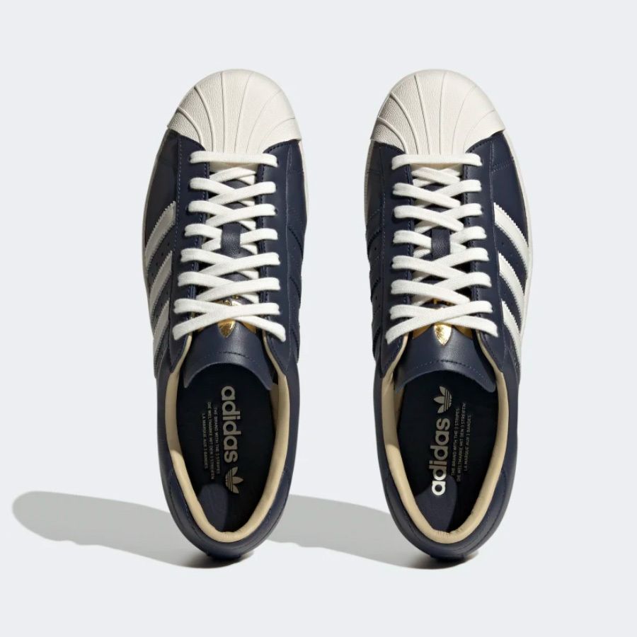 ★ADIDAS★(W) Superstar Night Indigo Off White★関税込★ adidas☆SUPERSTAR 80S☆兼用☆NIGHT INDIGO/OFF WHITE/SAND