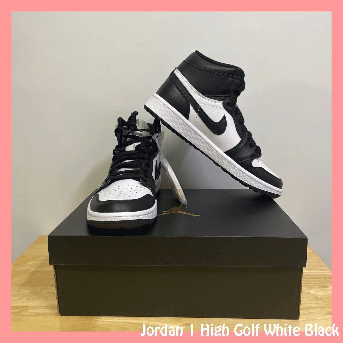 大人気!!!!! NIKE ☆ Jordan 1 High Golf White Black (Nike