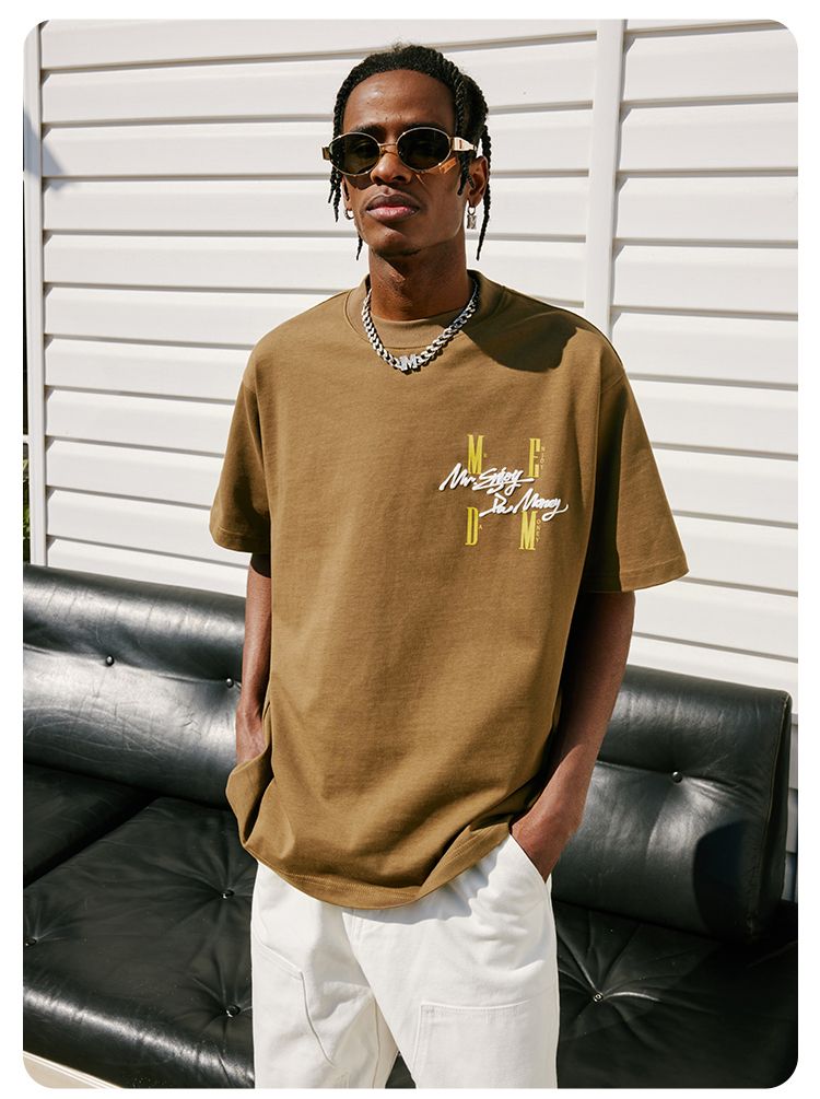 MEDM Tシャツ プリント 綿 カジュアル アメカジ 大人気 男女兼用 MEDM Tシャツ プリント 綿 カジュアル アメカジ 大人気 男女兼用