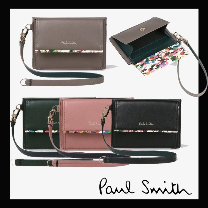 【ポールスミス】マーガレットプリントトリム パスケース マーガレットプリントトリム パスケース / Paul Smith