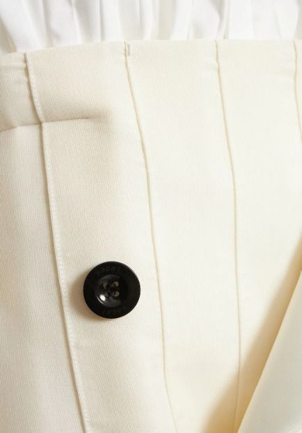 23SSパリコレ着用★sacai プリーツ ベアトップ ミニドレスワンピ 23SSパリコレ着用☆sacai プリーツ ベアトップ ミニドレスワンピ