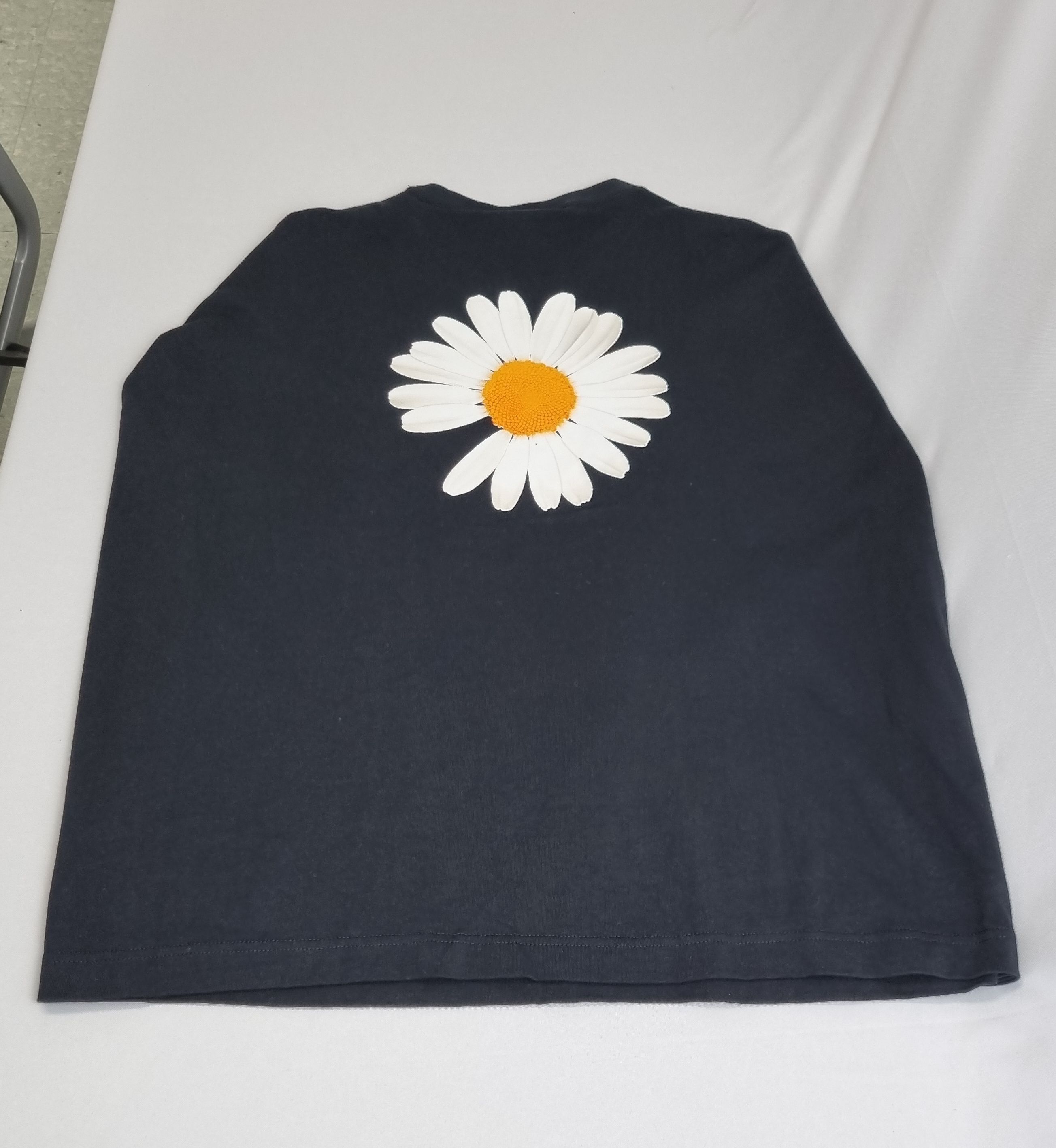 ナイキ×ピースマイナスワン コラボTシャツ 黒 花プリント - メルカリ